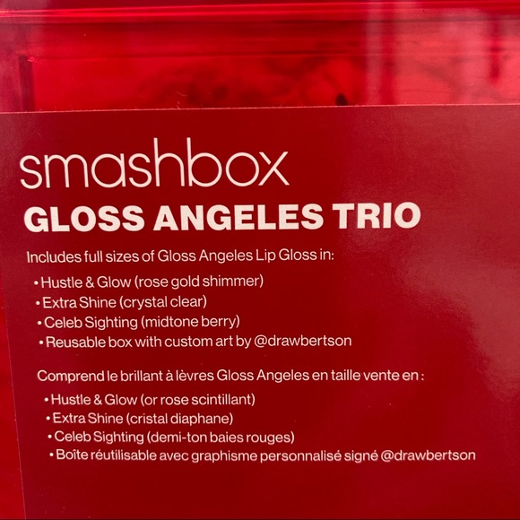 SMASHBOX GLOSS ANGELES TRIO IN REUSABLE BOX - Picture 3 of 4